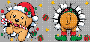 16oz Christmas-S  2982